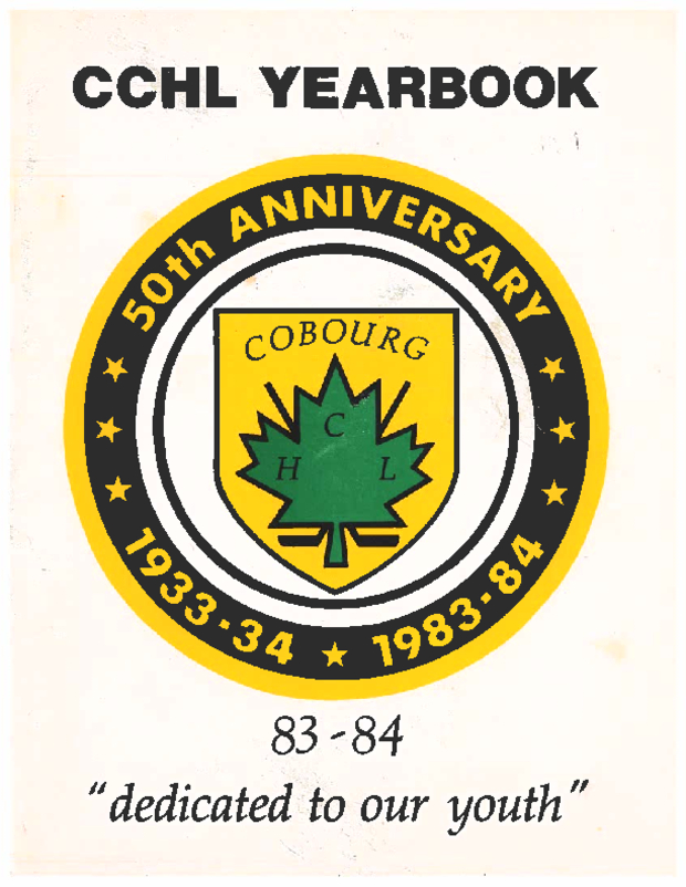 1984 CCHL yearbook celebrating 50 years