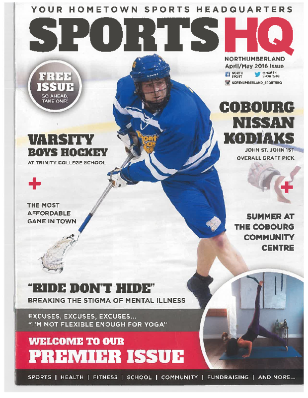 2016 Cobourg Kodiaks Sports magazine