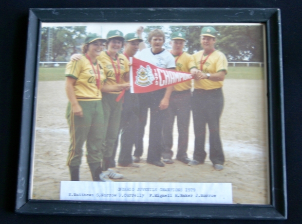 1979 Cobourg Angels Ontario champions