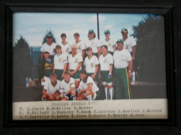 1993 Cobourg Junior Angels team photo