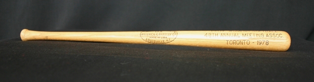 1978 Cobourg Angels - PWSU miniature wooden bat