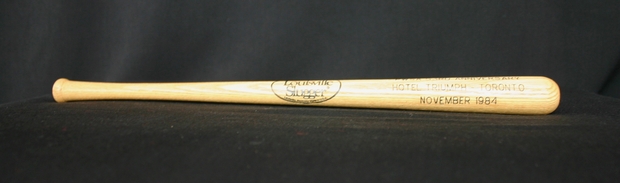 1984 Cobourg Angels - PWSA miniature wooden bat
