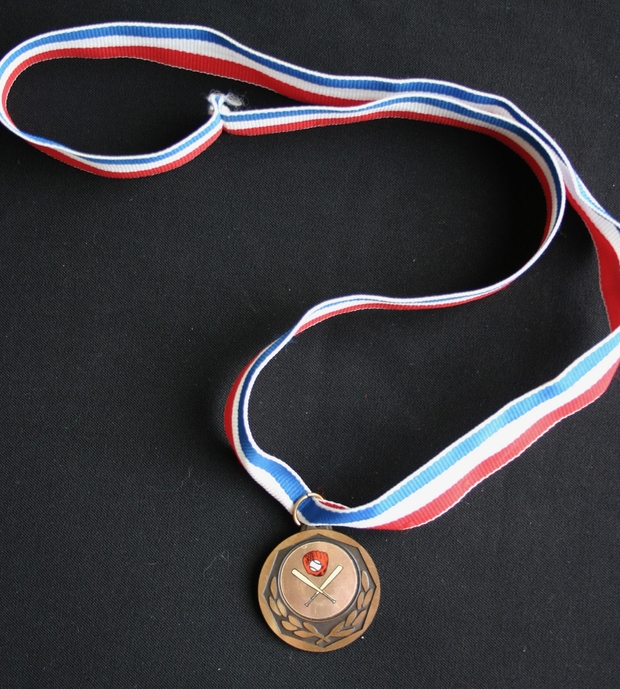 1984 Cobourg Angels championship medal