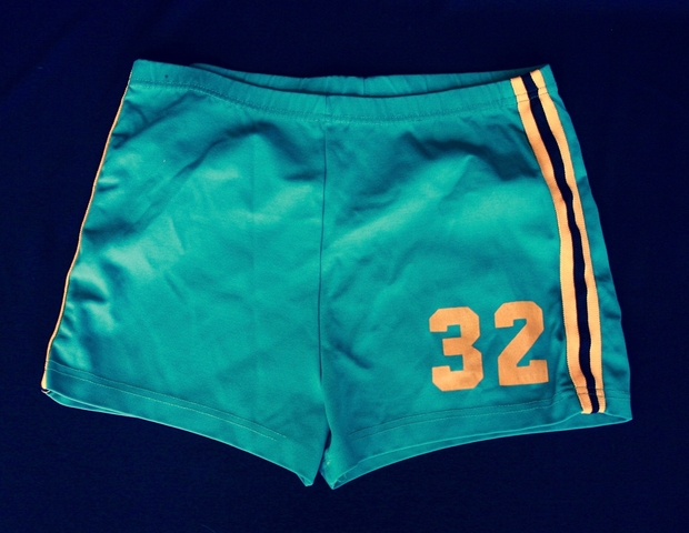 Cobourg Angels shorts worn by Patsy Currelly #32