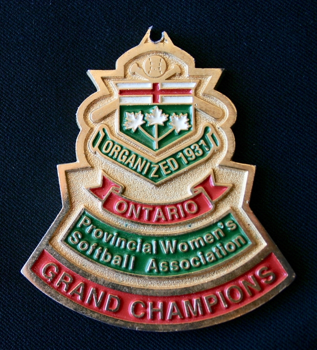 1984 Cobourg Angels gold medal Grand Champions