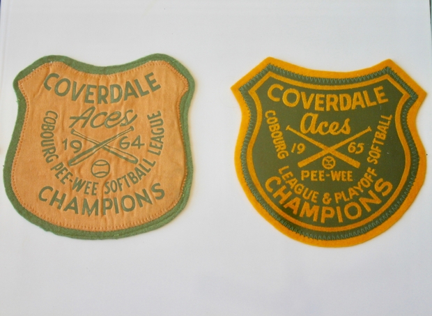 1964 & 1965 Coverdale Aces PeeWee crests