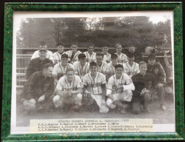 1958 Kiwanis Juvenile A Champs team photo