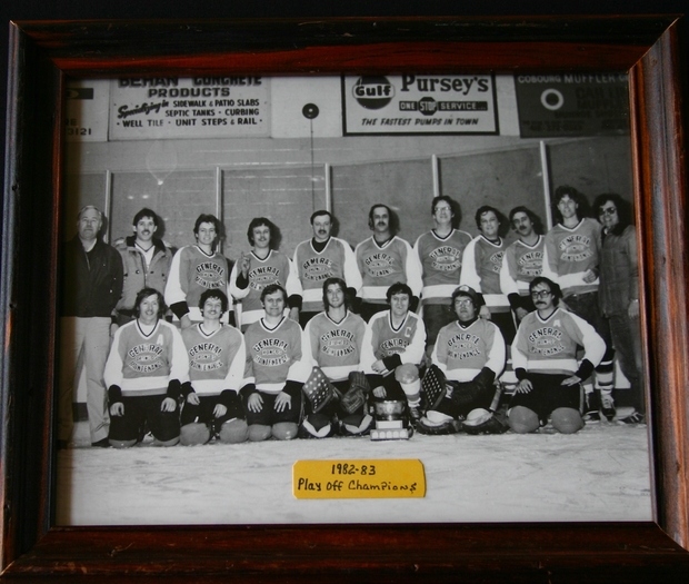 1983 Lakers League hockey Playoff Champion photo