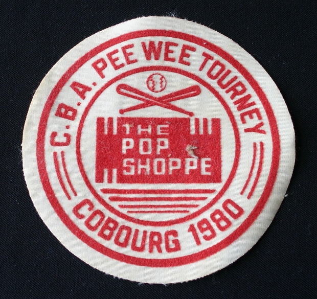 1980 Cobourg Baseball crest PeeWee Tourney