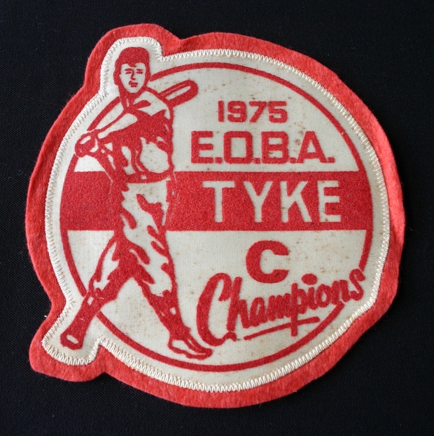 1975 Cobourg Baseball crest Tyke C Champions