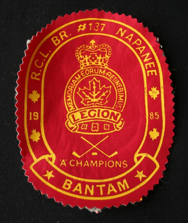1985 CCHL crest Napanee Bantam Tourney