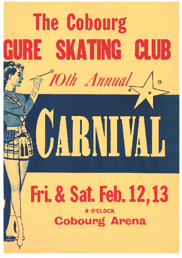 1960 Cobourg Figure Skating Carnival program