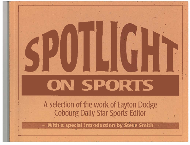 1990 Layton Dodge 'Spotlight on Sports' book