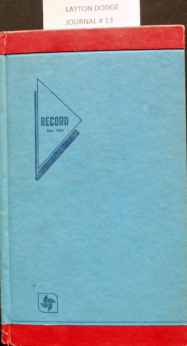 1967-68 Layton Dodge scorebook#13 hockey leagues
