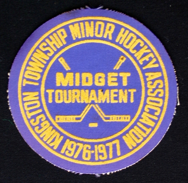 1976-77 CCHL Midget crest Kingston Township tourney