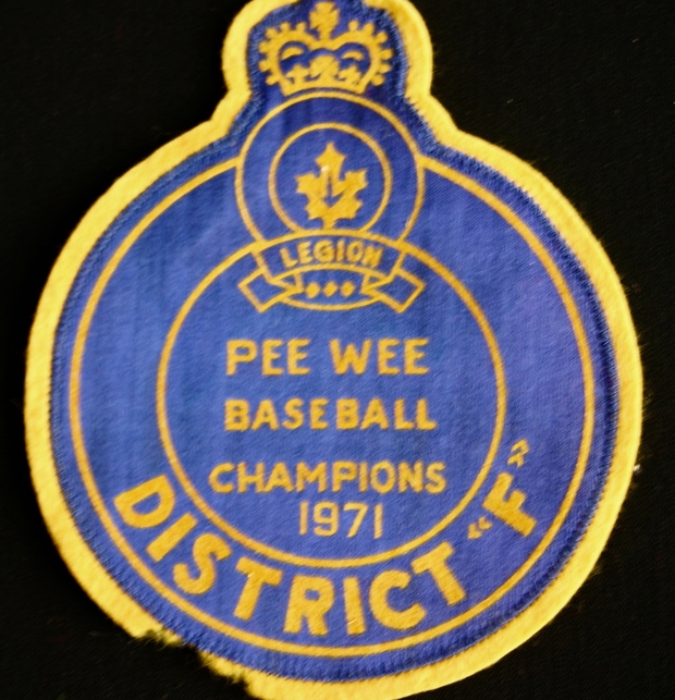1971 Cobourg Legion Baseball PeeWee crest