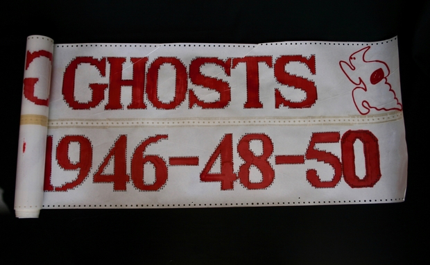 1987 Galloping Ghosts reunion parade sign
