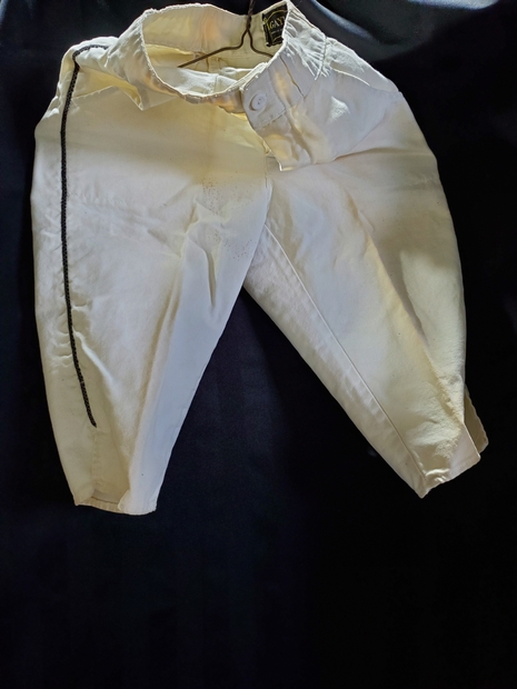 1970 ladies softball pants worn by Barbara Ball