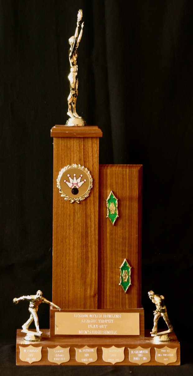 1981-1988 Cobourg Legion Men's Bowling trophy