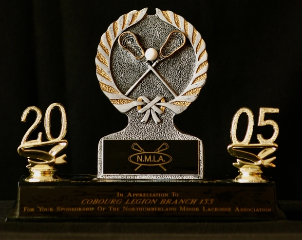 2005 Cobourg Legion Lacrosse trophy