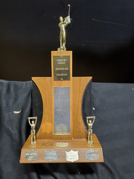 1977-1982 Cobourg Legion Golf Champion Trophy