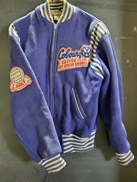 1966 Cobourg Soccer Club champions jacket