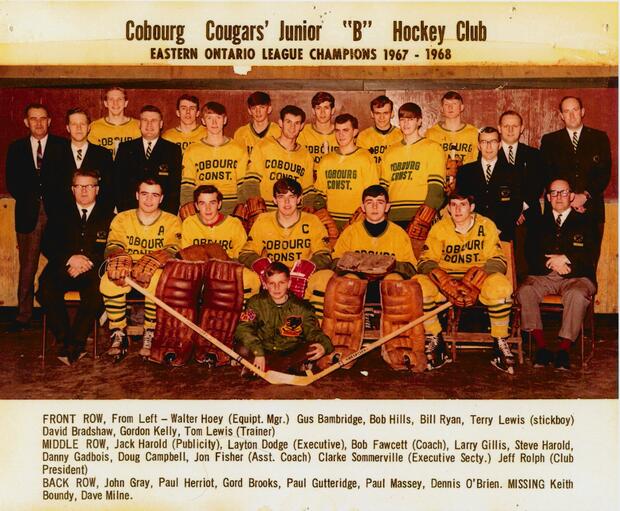 1967-68 Cobourg Cougars