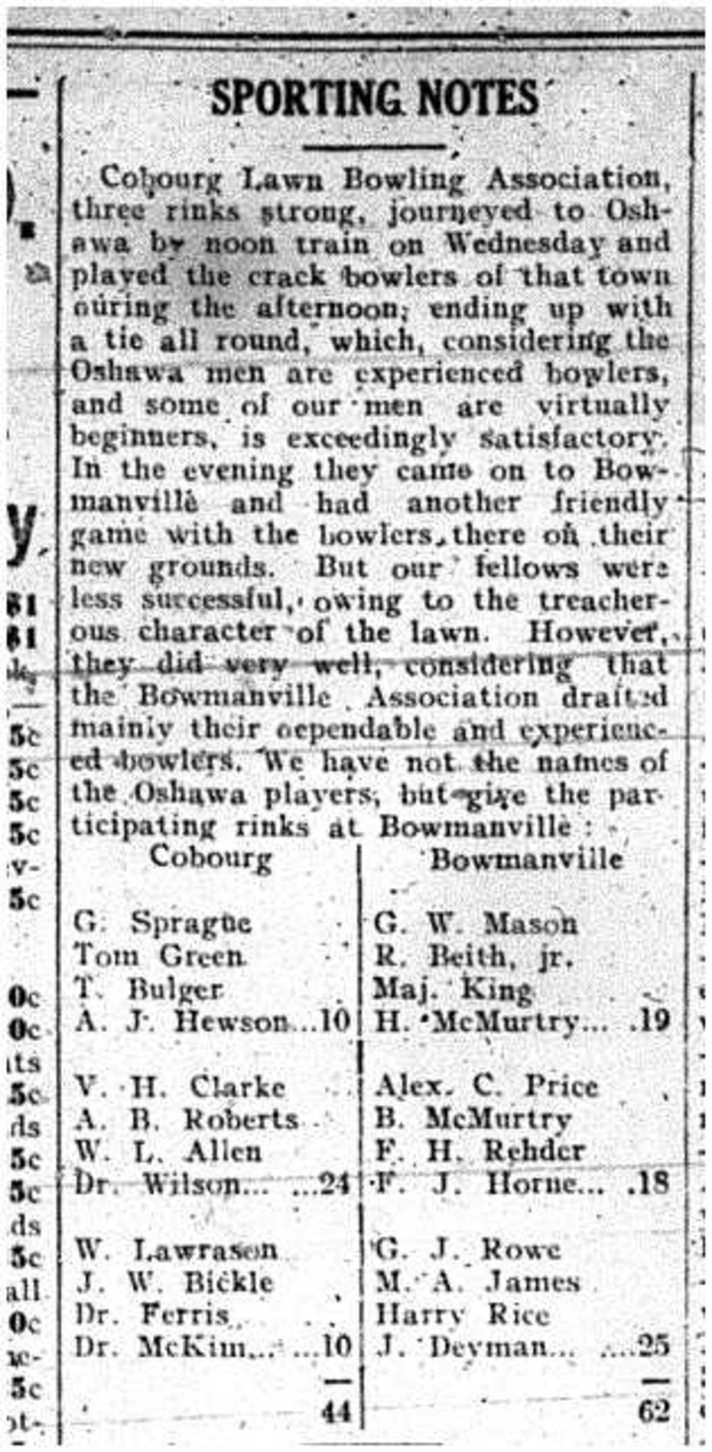 1909-07-23 Lawn Bowling