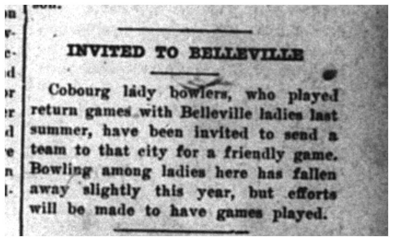 1918-07-26 Lawn Bowling