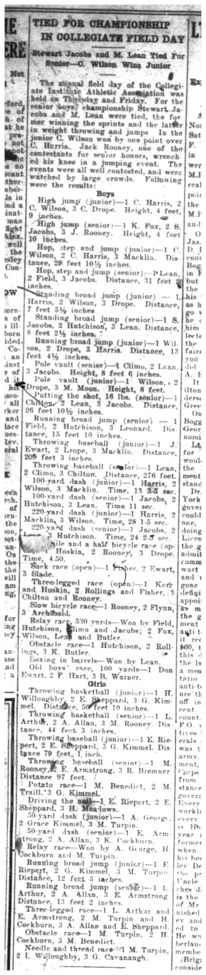 1919-10-03 School -CCI Field Day