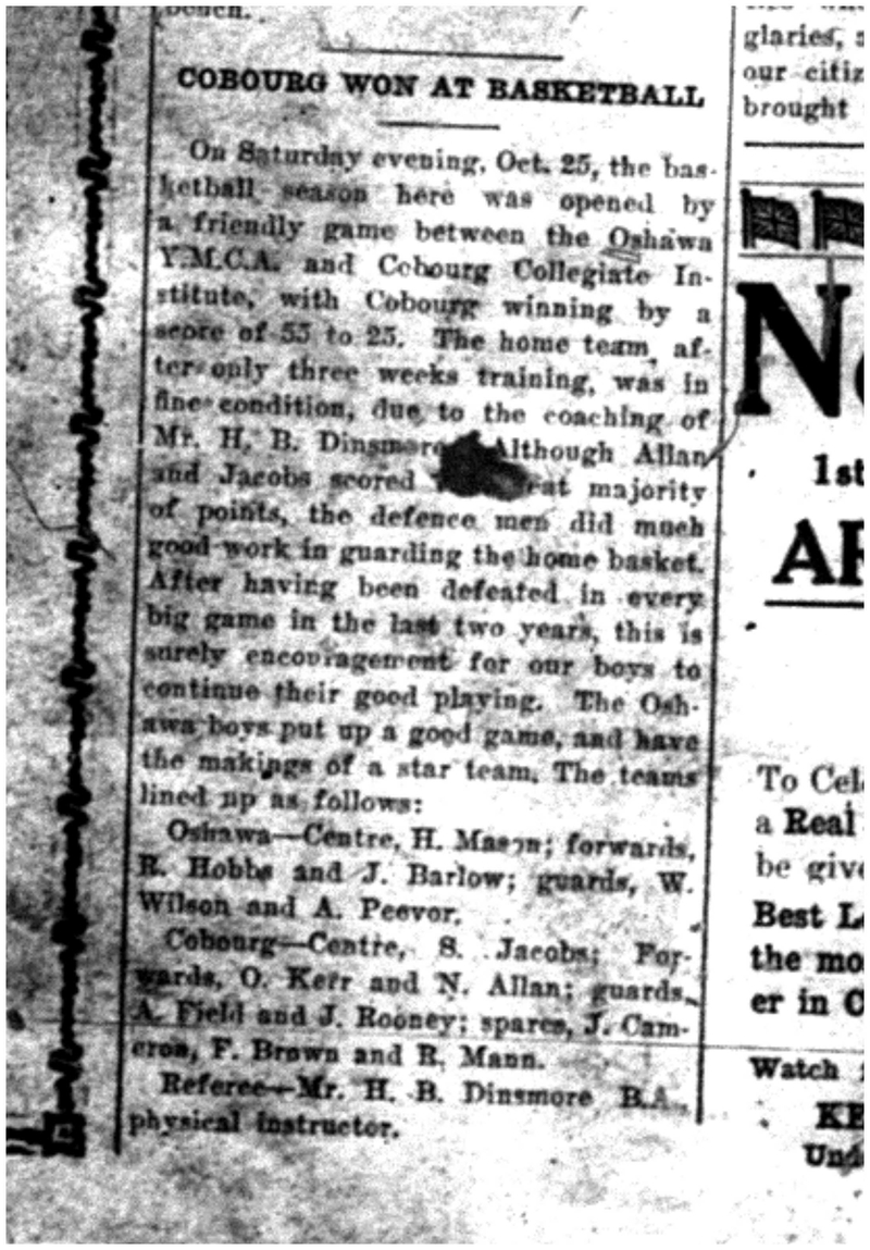 1919-10-31 Basketball