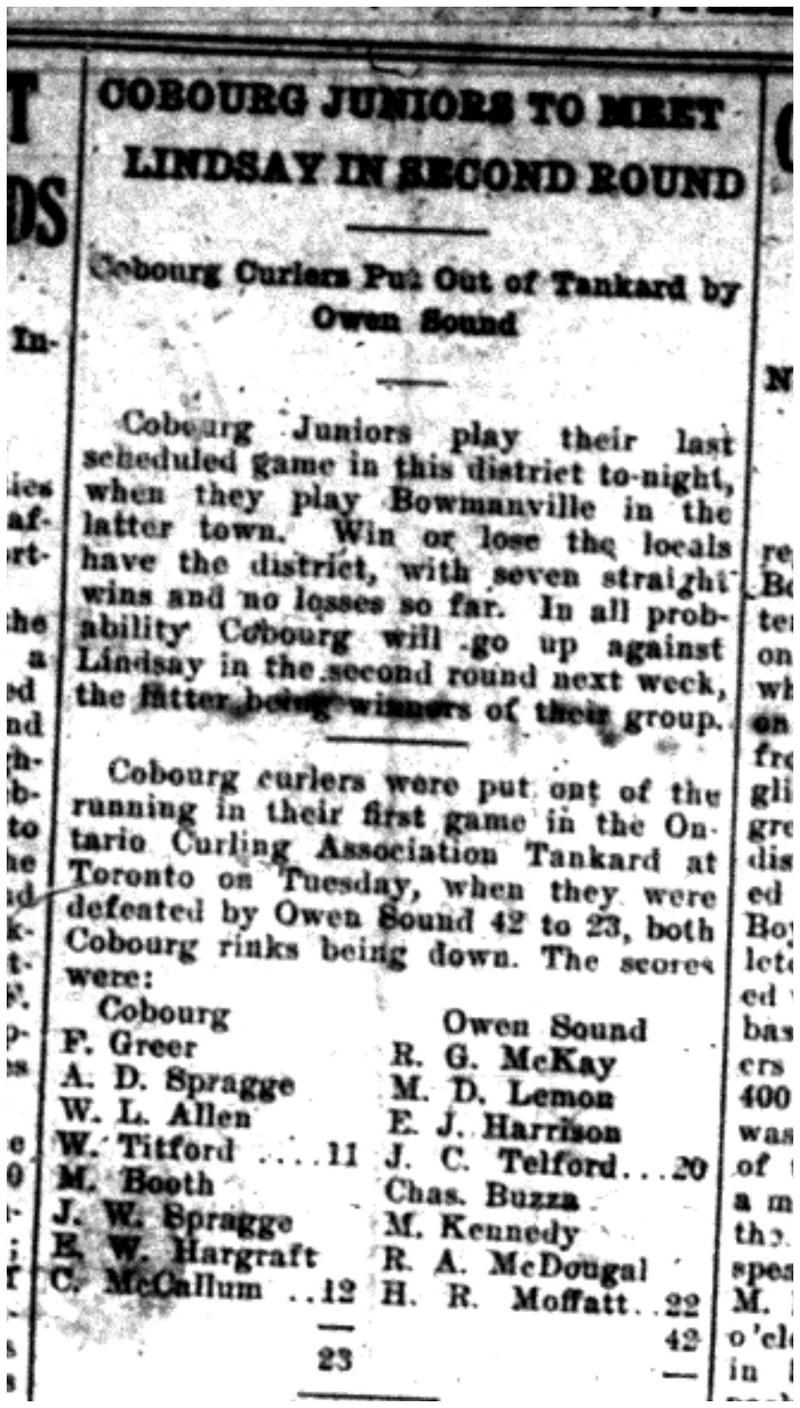 1922-02-02 Hockey -Juniors