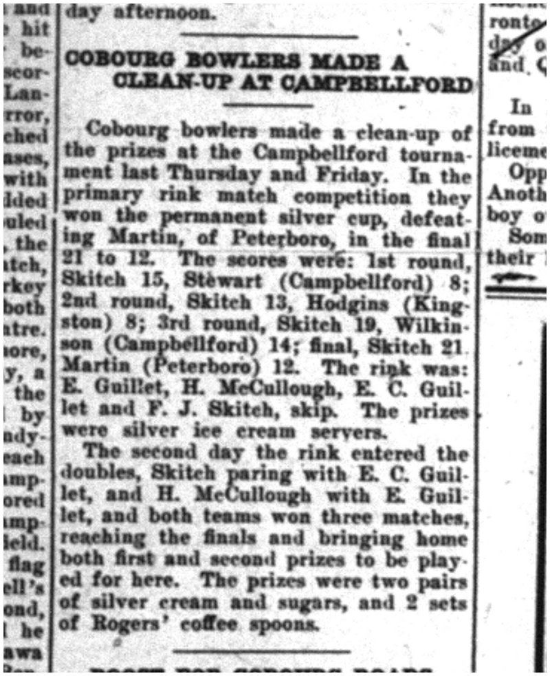 1923-08-30 Lawn Bowling