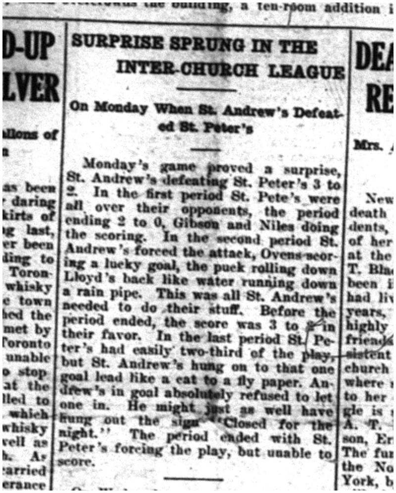 1924-02-21 Hockey -CCHL