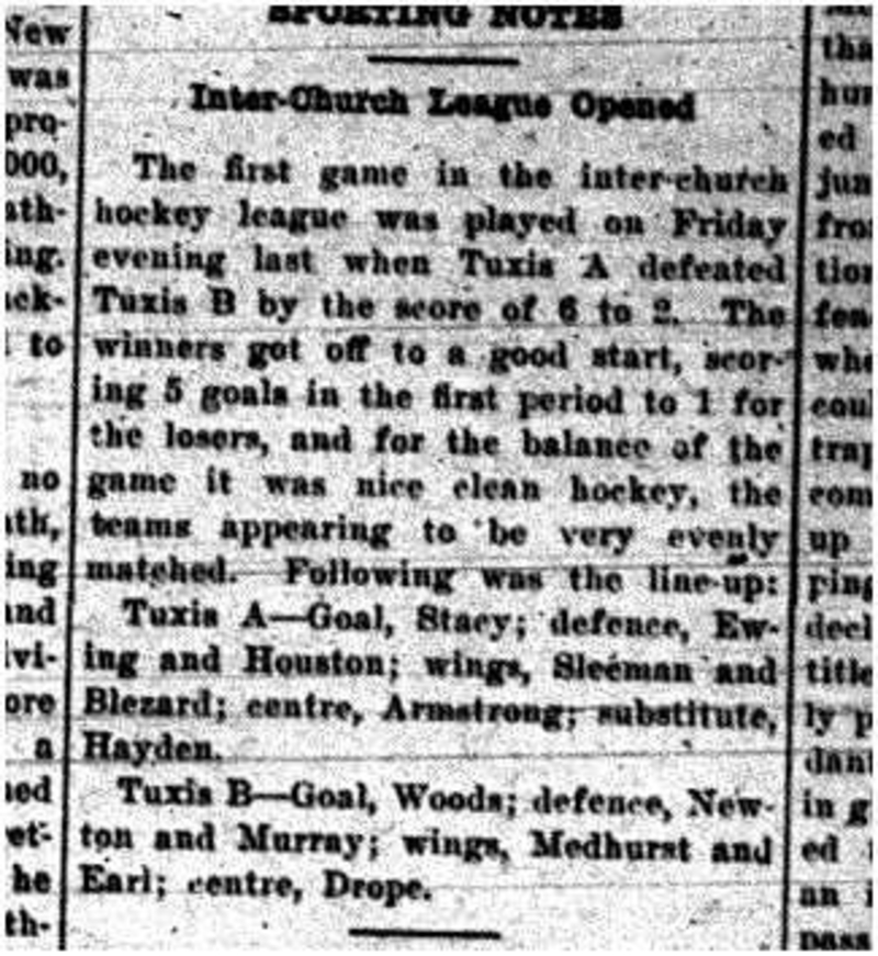 1925-01-15 Hockey -CCHL