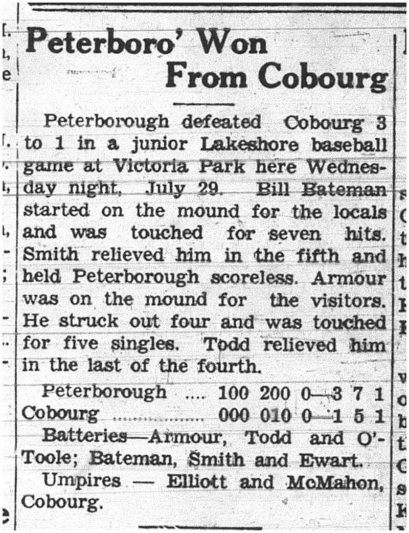 1937-08-05 Baseball - Juniors