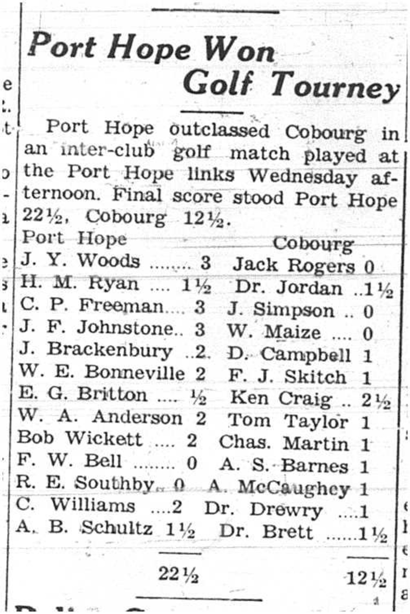 1937-09-30 Golf -interclub vs PH