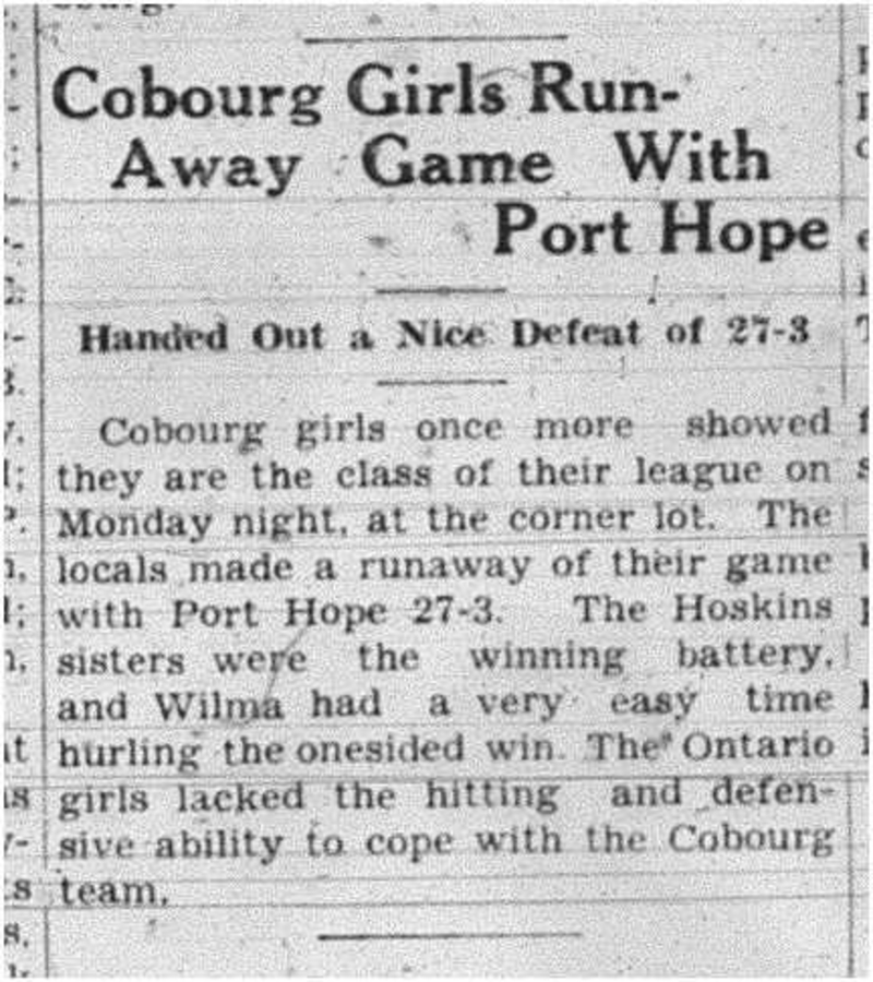 1938-07-28 Softball -Ladies vs PH