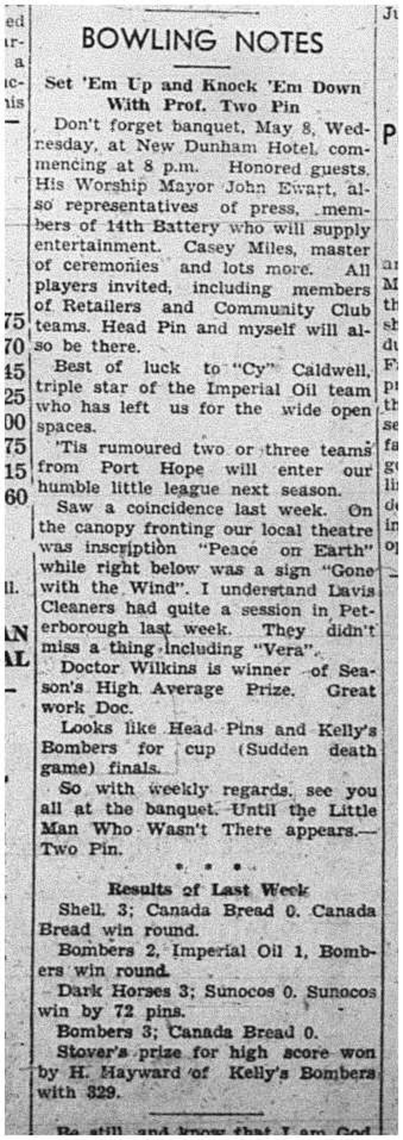 1940-05-02 Bowling -Notes