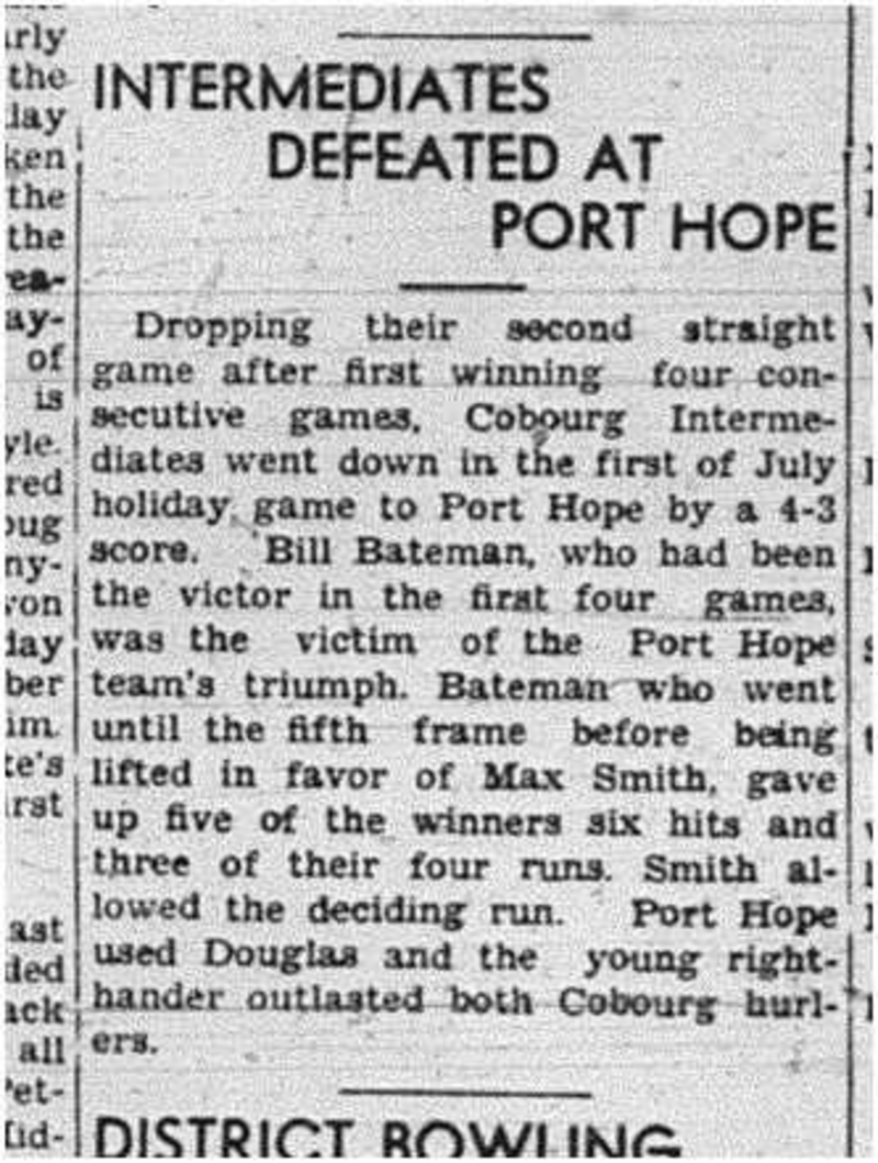 1940-07-04 Baseball -Intermediates vs PH