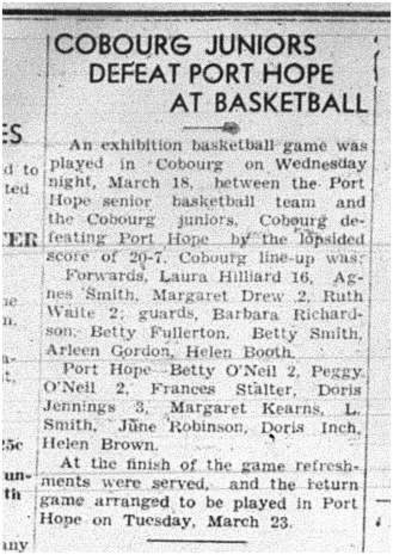 1942-03-26 School -Basketball -Girls