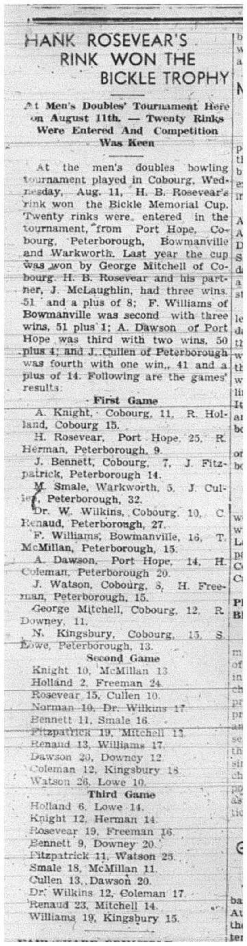 1943-08-19 Lawn Bowling