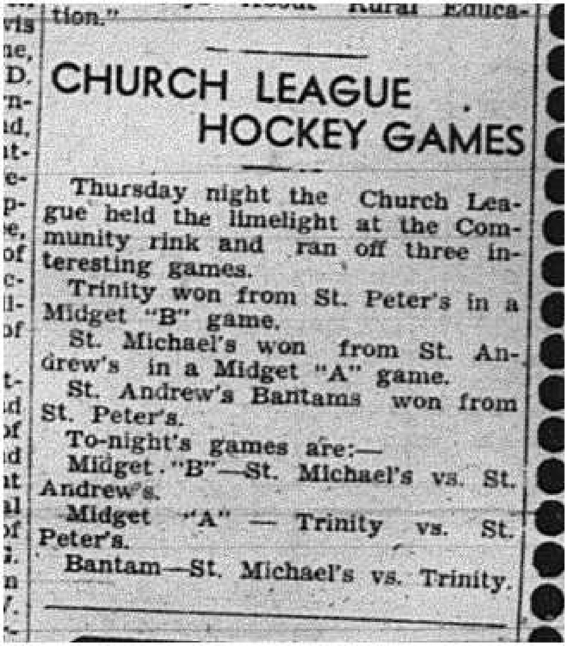 1945-01-25 Hockey - CCHL