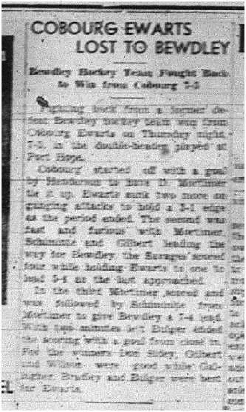 1945-02-08 Hockey - Town