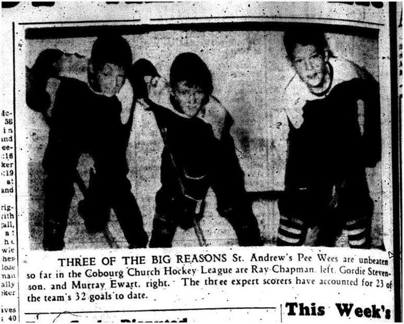 1958-12-11 Hockey -CCHL PeeWees pic