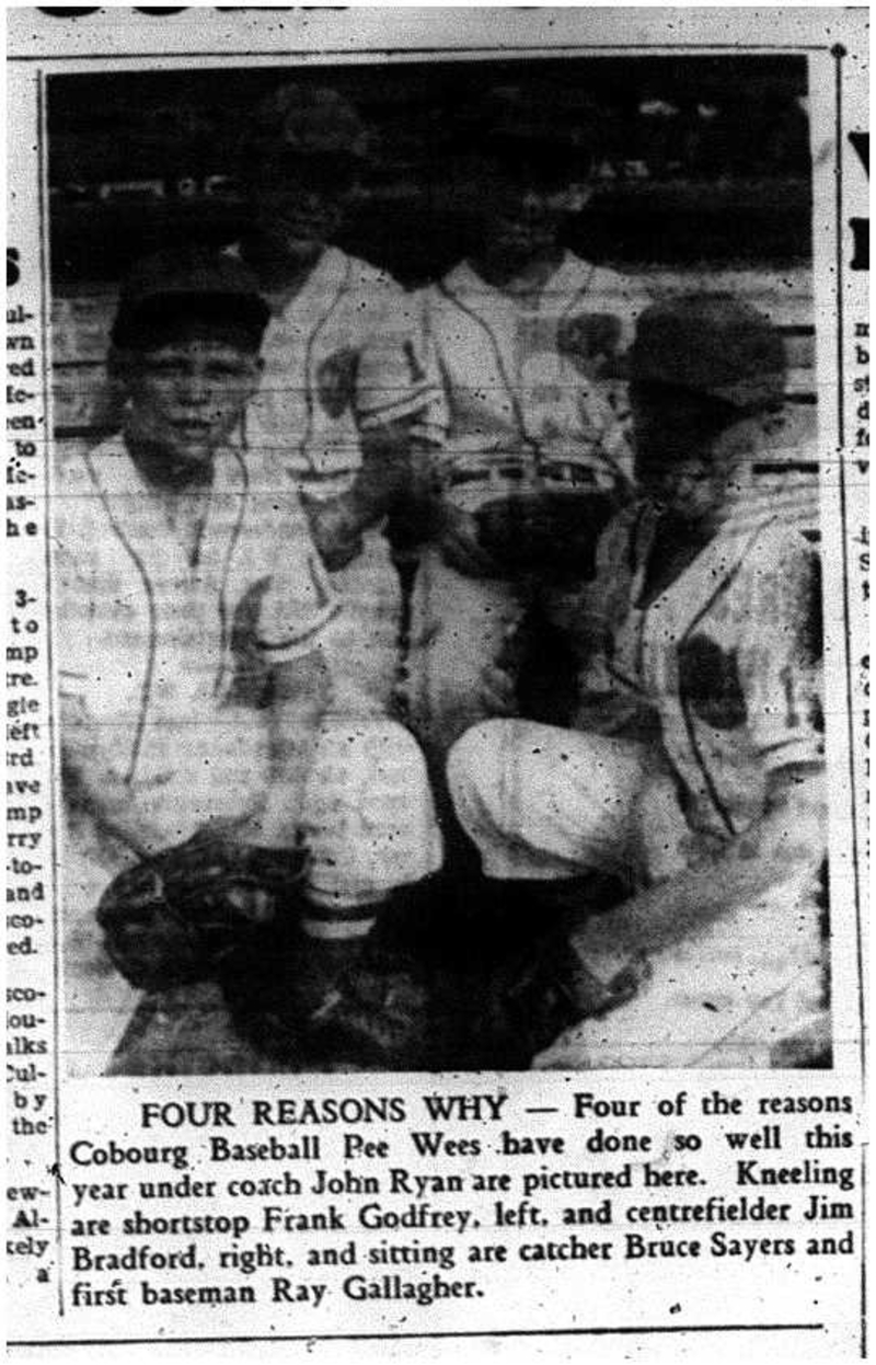 1960-08-18 Baseball -PeeWee players pic
