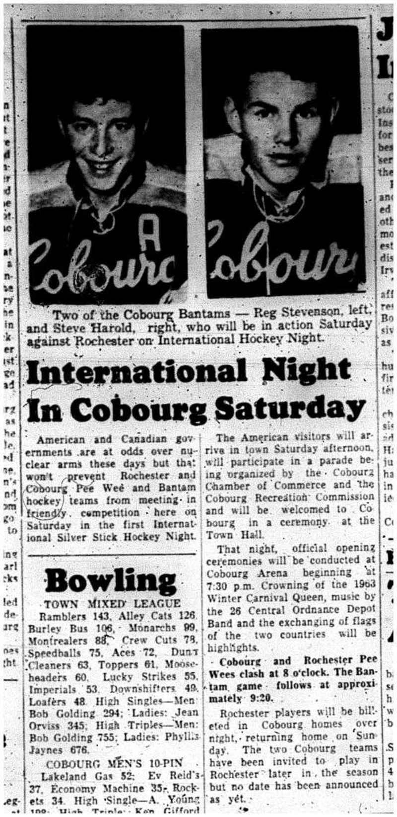 1963-02-20 Hockey -CCHL International Night