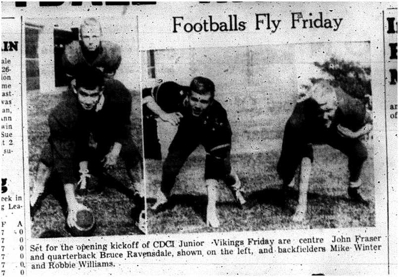 1963-09-25 School -Football CDCI player pic