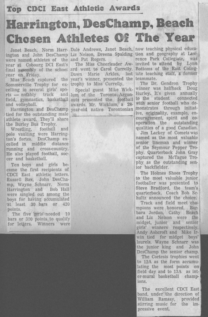 1968 School -CDCI East Awards2