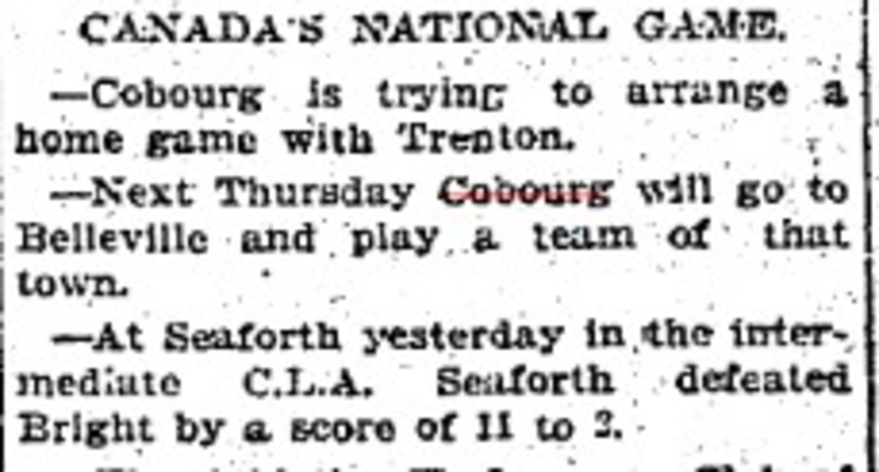 1902-06-21 Lacrosse -Cobourg at Belleville-TO Star